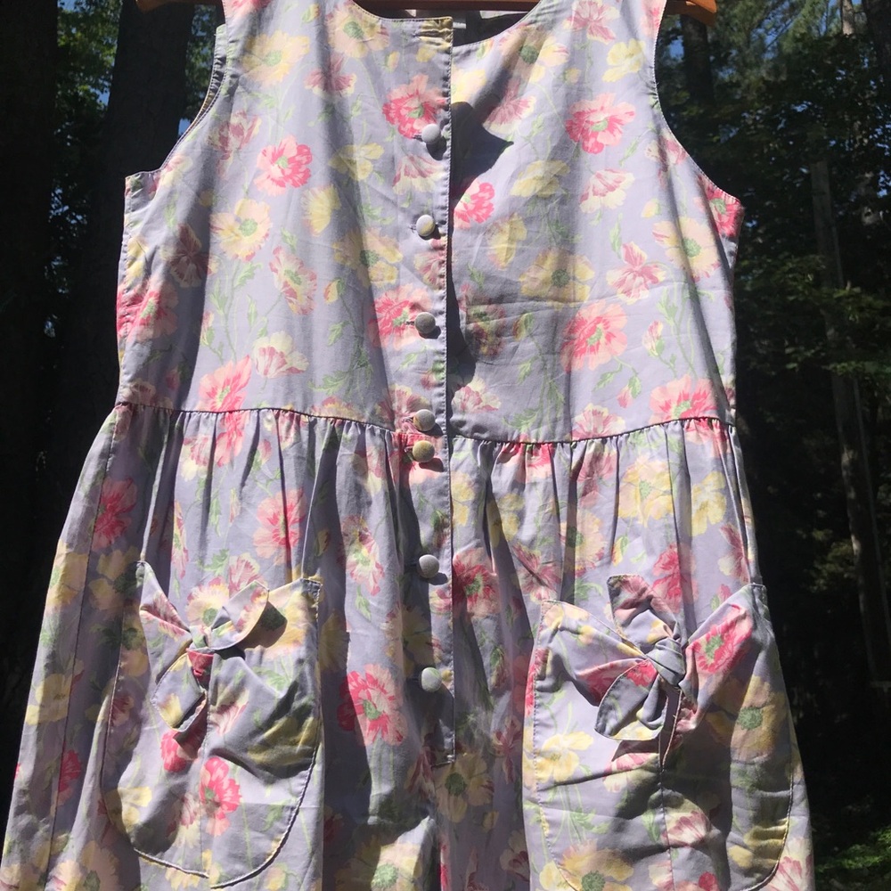 Vintage Laura Ashley Floral Jumpsuit - Picture 6 of 8